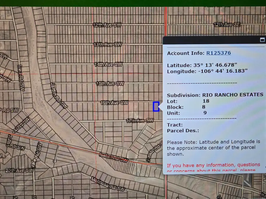 0 16th Ave Sw Blk 8 Lot 18 Unit, Rio Rancho, NM 87124 - #2