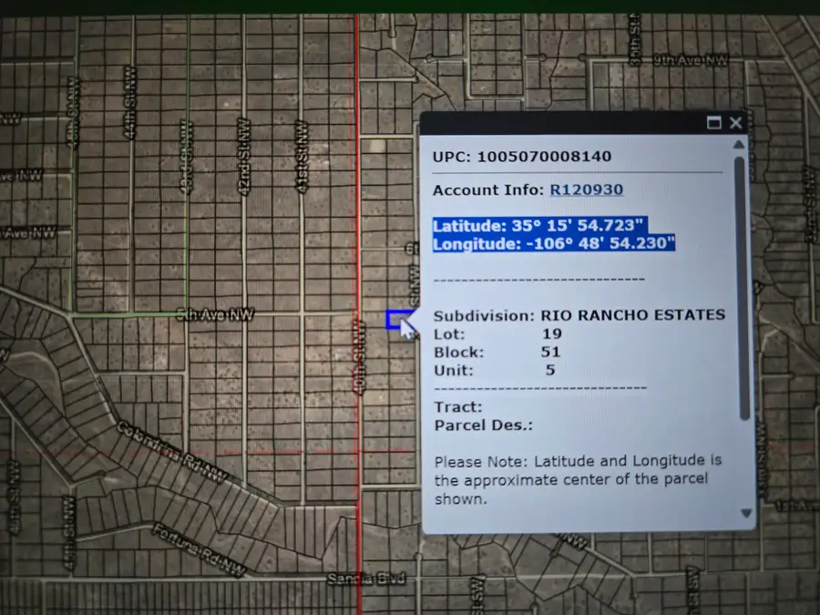 0 39th St Nw Blk 51 Lot 19 Unit5, Albuquerque, NM 87124 - #3