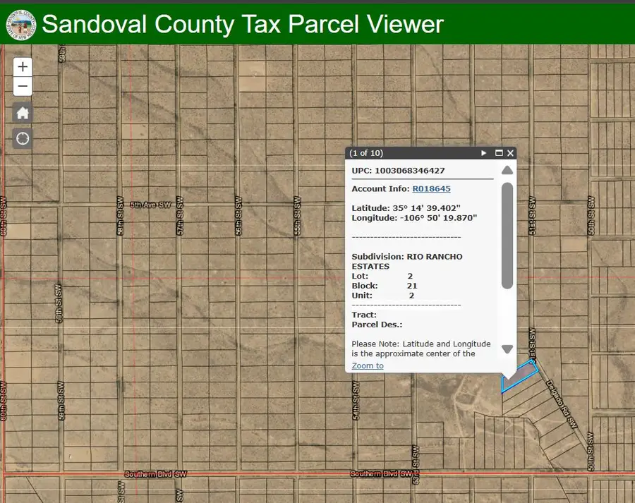 Lots 1 & 2 Delgado Road Sw, Rio Rancho, NM 87124 - #2