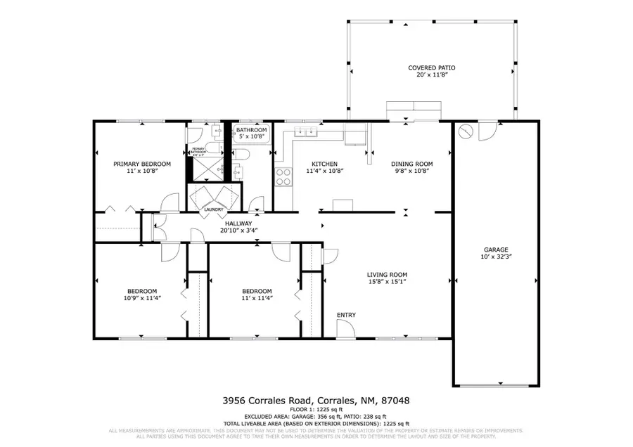 3956 Corrales Road, Corrales, NM 87048 - #2