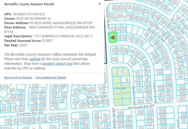 9964 Cameron Street Nw, Albuquerque, NM 87114