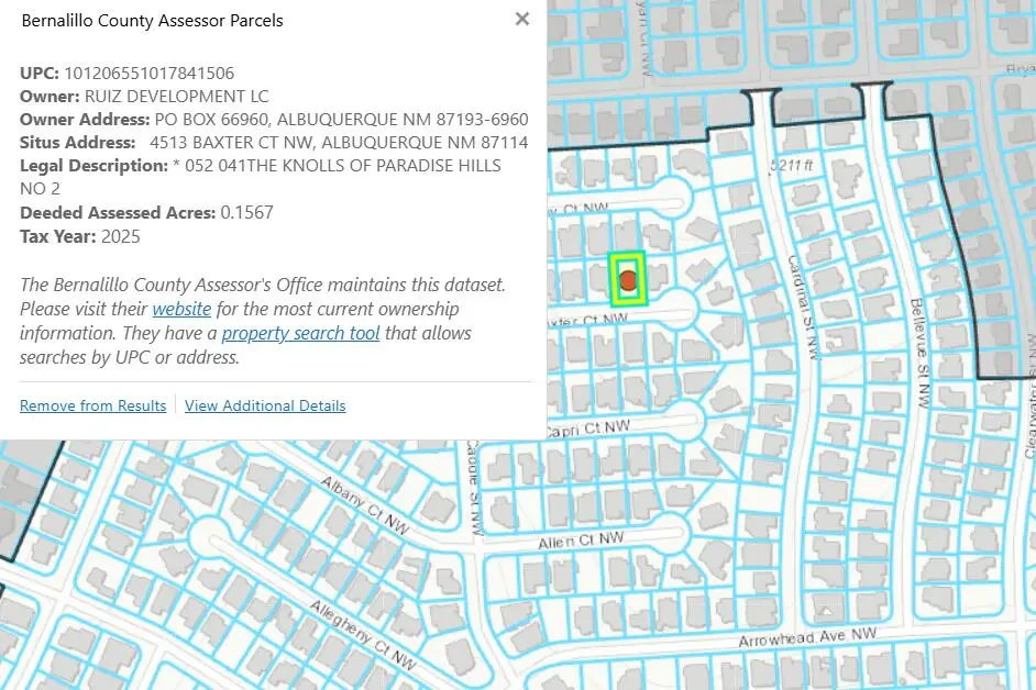 4513 Baxter Court Nw, Albuquerque, NM 87114 - #1