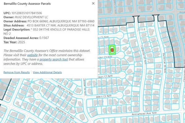 4513 Baxter Court Nw, Albuquerque, NM 87114