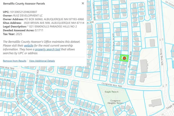 3920 Bryan Avenue Nw, Albuquerque, NM 87114