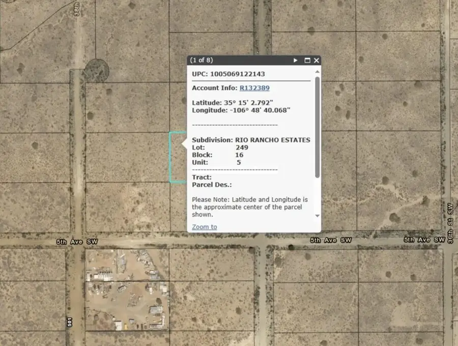 0 37th Street Sw, Rio Rancho, NM 87124 - #2