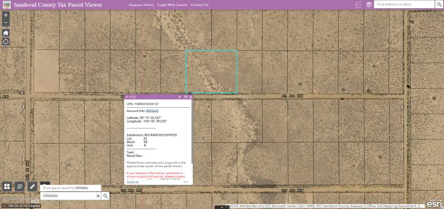 4th (u8 B28 L22) Avenue Nw, Rio Rancho, NM 87124 - #2
