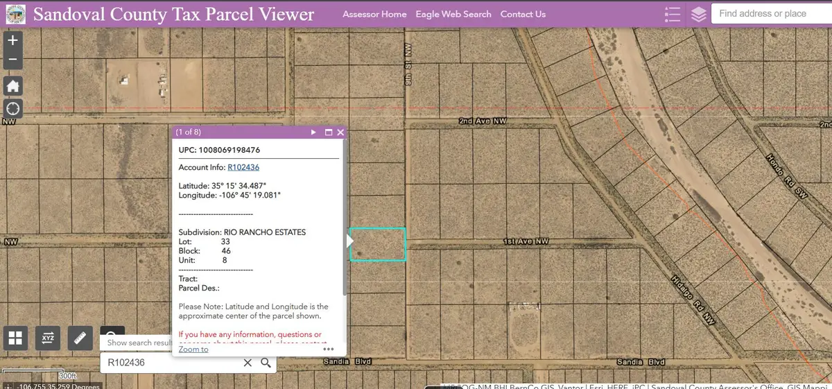 11th (u8 B46 L33) Street Nw, Rio Rancho, NM 87124 - #1