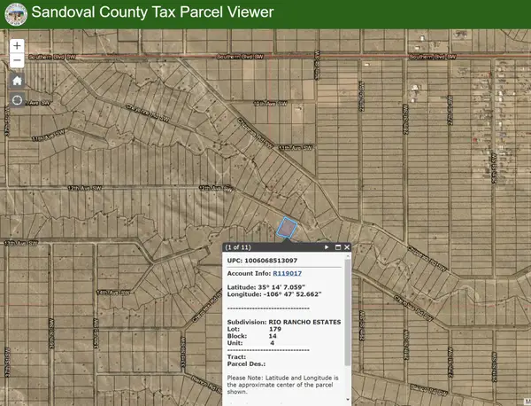 12th (u4 B14 L179) Avenue Sw, Rio Rancho, NM 87124