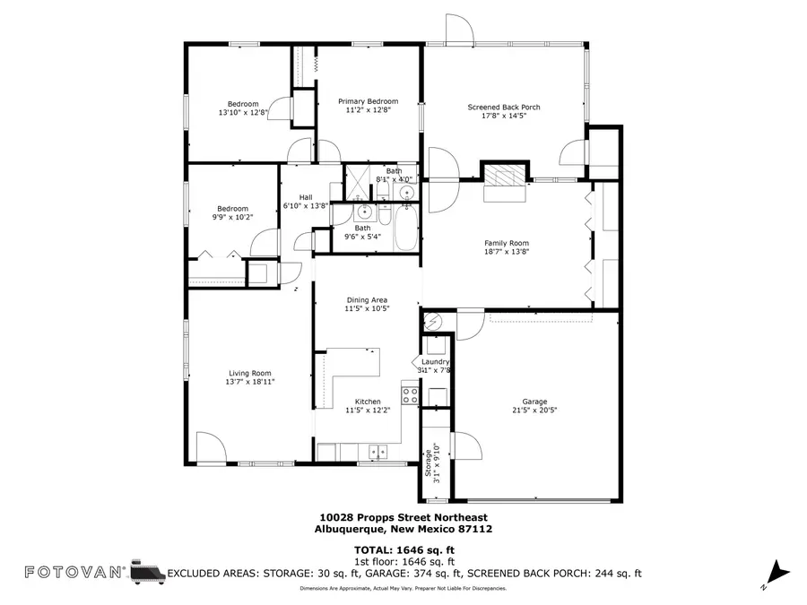 10028 Propps Street Ne, Albuquerque, NM 87112 - #3