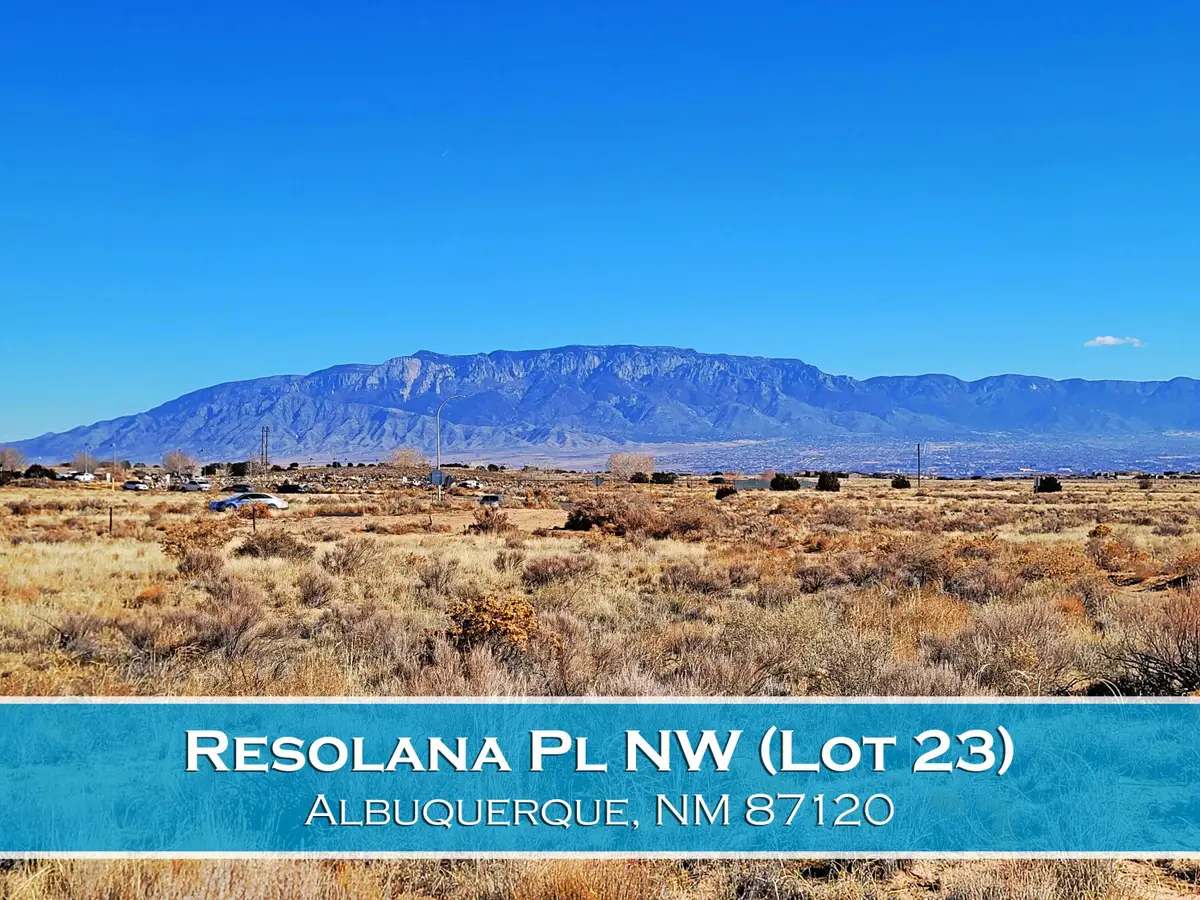 Resolana (lot 23) Place Nw, Albuquerque, NM 87120 - #1