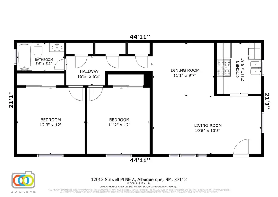 12013 Stilwell Drive Ne #APT A, Albuquerque, NM 87112 - #2