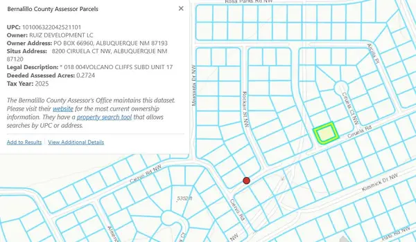 3 Lots Ciruela Road Nw, Albuquerque, NM 87120