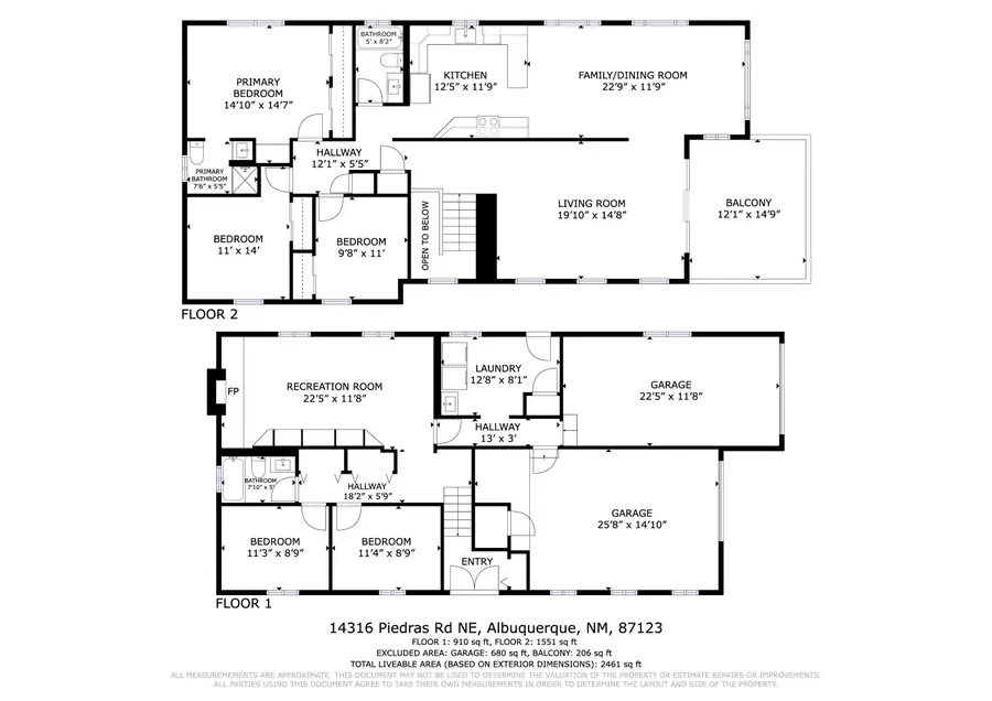 14316 Piedras Road Ne, Albuquerque, NM 87123 - #3
