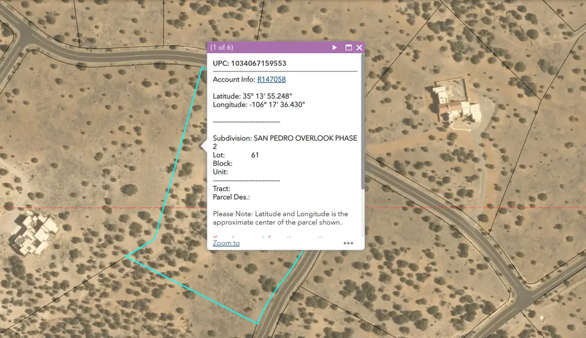 San Pedro Overlook - Lot 61, Sandia Park, NM 87047 - #1