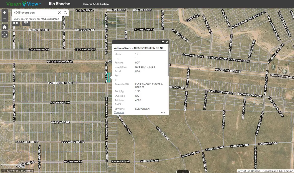 4005 Evergreen Road Ne, Rio Rancho, NM 87144 - #1