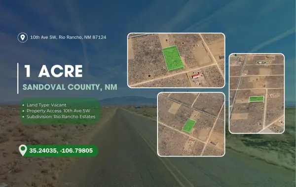 Blk: 46 Lot: 13 10th Avenue Sw, Rio Rancho, NM 87124