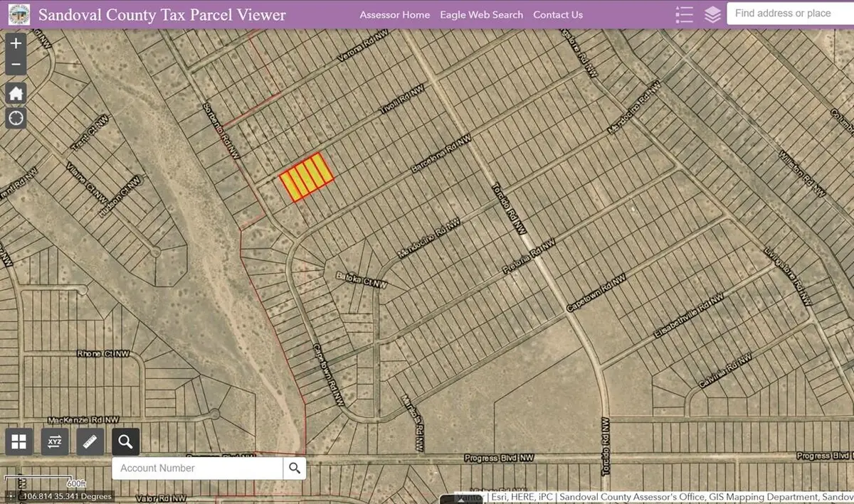 5 Lots Tivoli (u23 B150 L3,4,5,6,7) Road Nw, Rio Rancho, NM 87144 - #1
