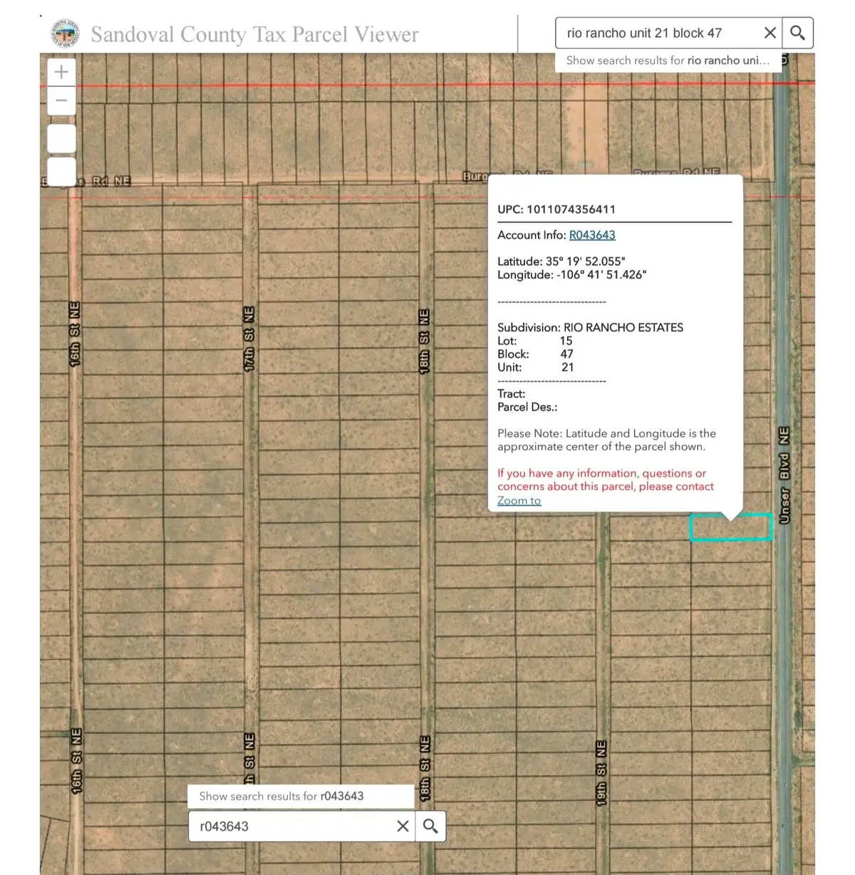 Unser Bld Unit 21 Block 47 Lot 15 Boulevard Nw, Albuquerque, NM 87124 - #1