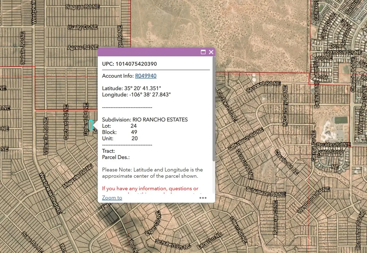 Unit 20 7 Lots +/- 4.27 Ac, Rio Rancho, NM 87144 - #1