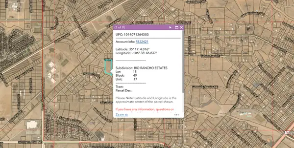 16th Ave Chamiza Estates 5 Ac, Rio Rancho, NM 87144