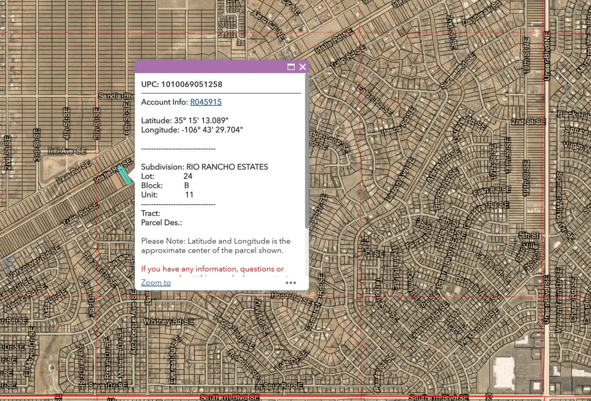 Idalia Se Lot U11 Block B L24, Rio Rancho, NM 87124 - #1