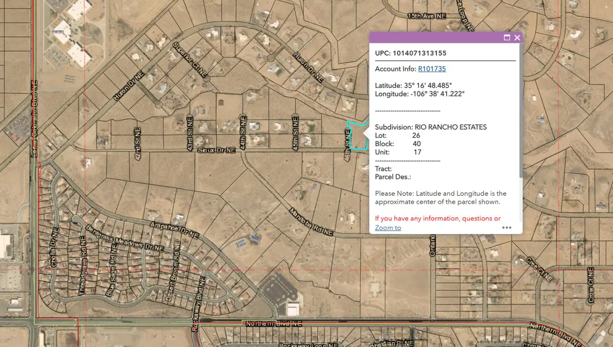 46th Ne - Chamiza Estates Street, Rio Rancho, NM 87144 - #1