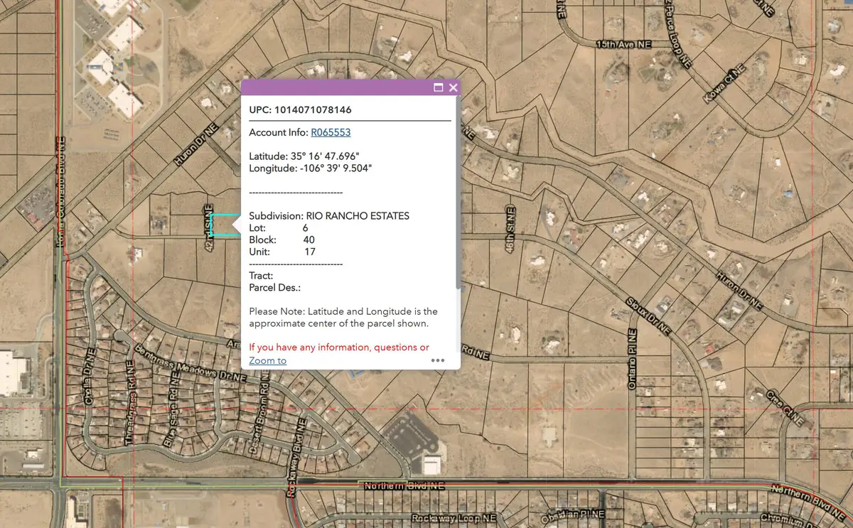 Sioux Dr Ne - Chamiza Estates Drive, Rio Rancho, NM 87144 - #1