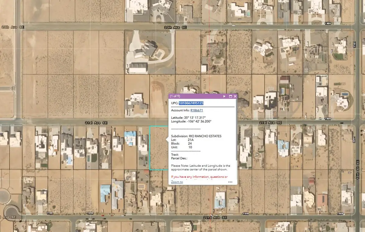 Vista Montebella Estate 1.01ac, Rio Rancho, NM 87124 - #1