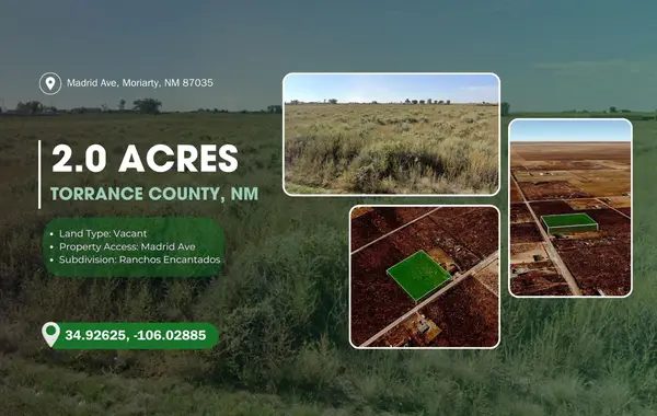 Lots 12&13 Madrid Avenue, McIntosh, NM 87032
