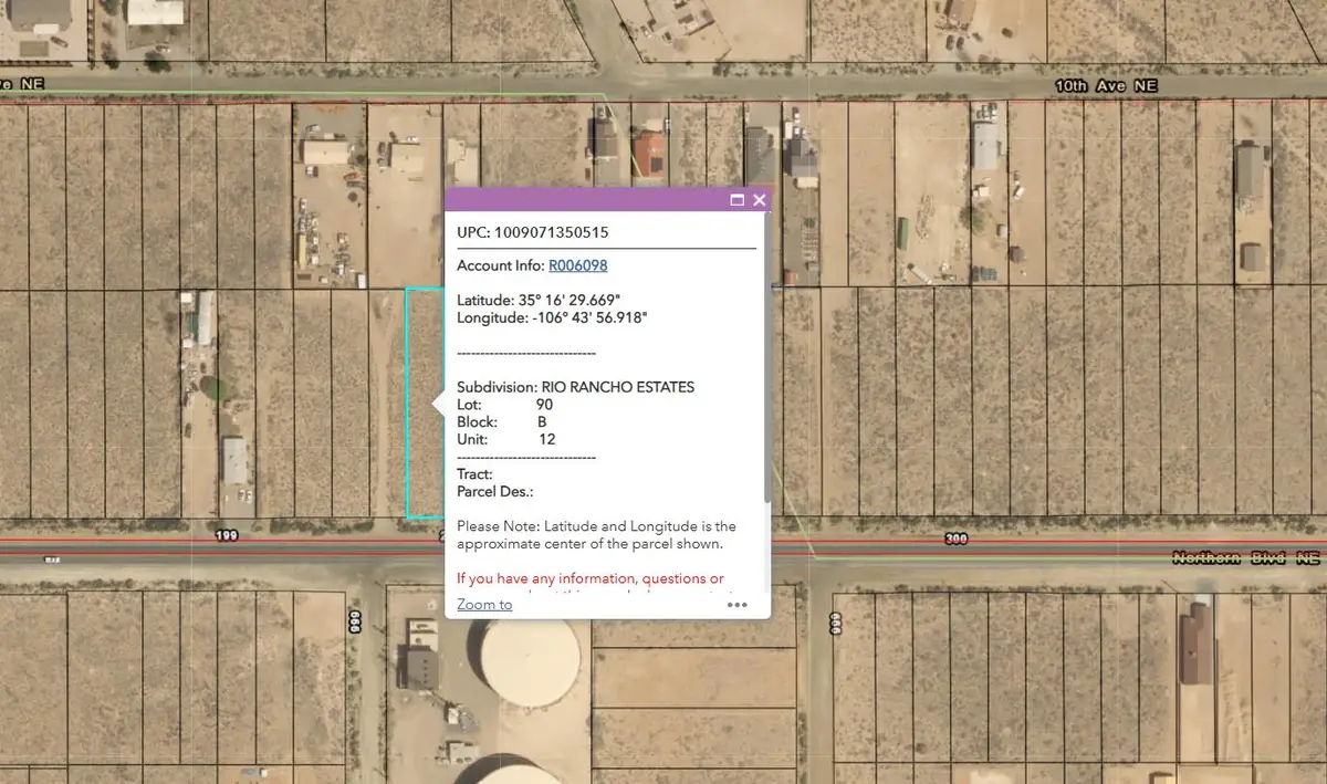 Rr Estates Unt12, Blk B, Lot90, Rio Rancho, NM 87124 - #1