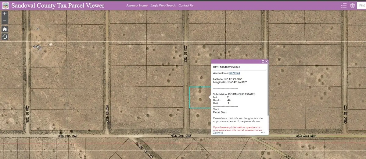 2 Lots 44th (u:1 B:44 L:2 & 7) Street Nw, Rio Rancho, NM 87144 - #1