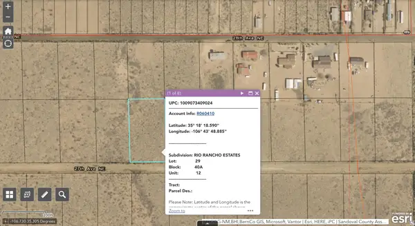 Sub Rio Rancho Estates Lot 29, Rio Rancho, NM 87144