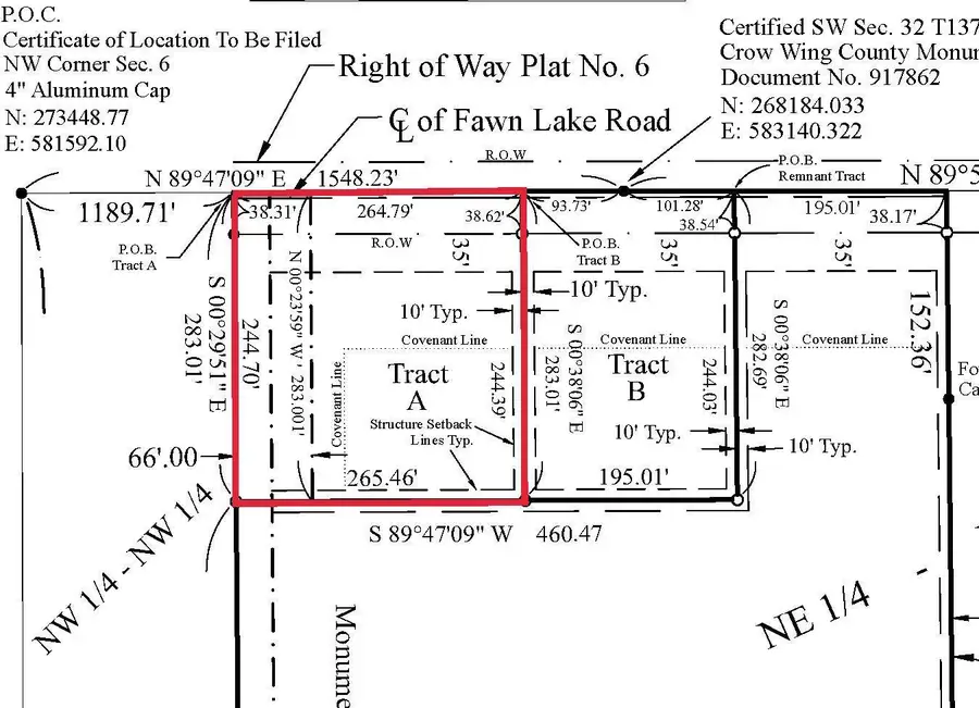 TBD Tract A Fawn Lake Road, Crosslake, MN 56442 - Image #2