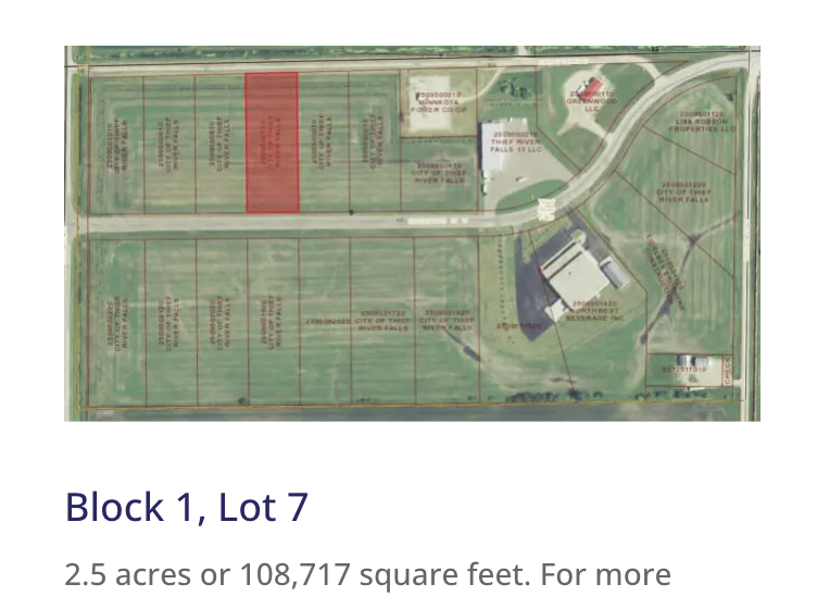Lot 7, Block 1 Greenwood Street W, Thief River Falls, MN 56701 - #1