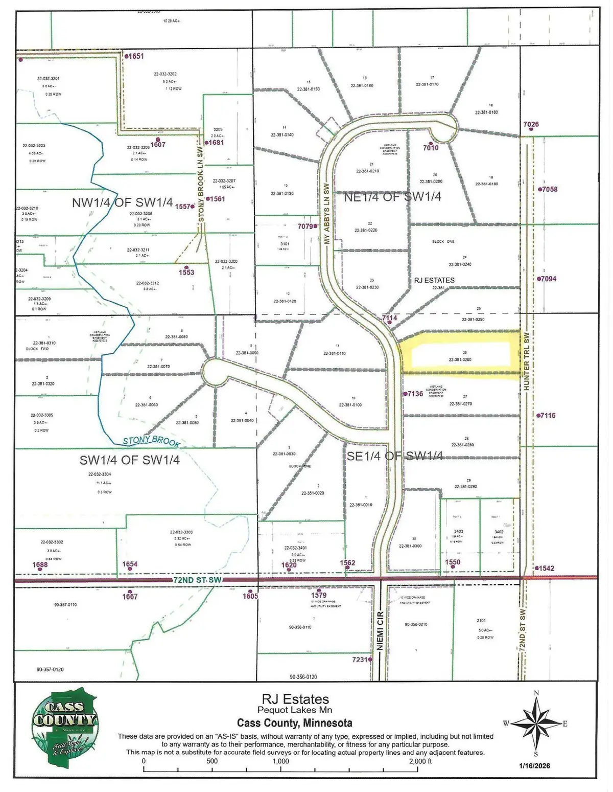 TBD X26 My Abbys Way Lane Sw, Pequot Lakes, MN 56472 - #1