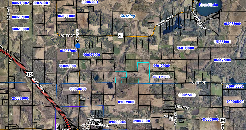 TBD 240th, Cushing, MN 56475 - #1