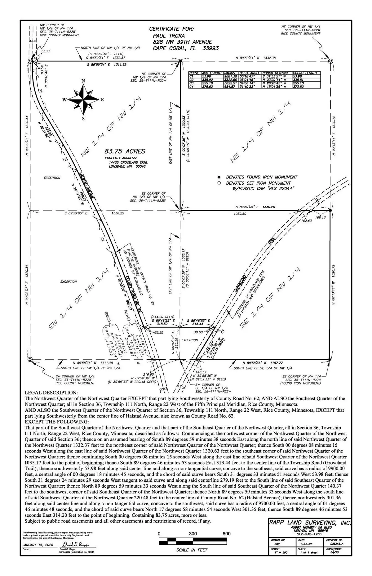 XXX Halstad Avenue, Lonsdale, MN 55046 - Image #1