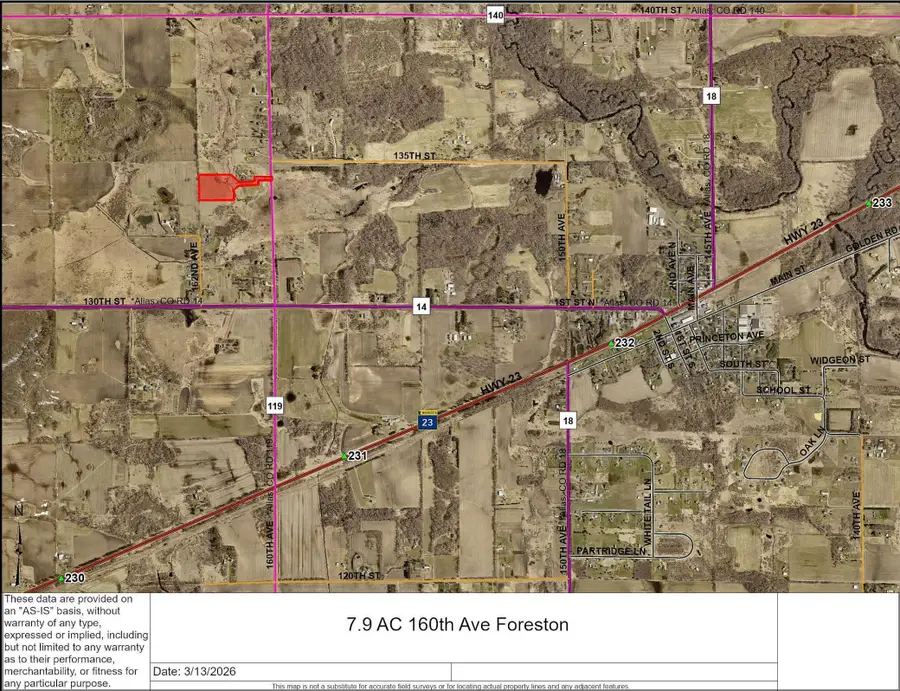 TBD 7.99 AC 160th Avenue, Foreston, MN 56330 - #2