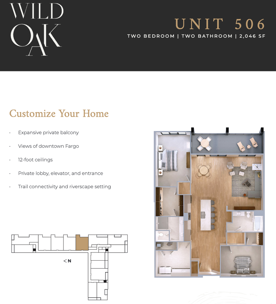 505 Oak Street N #506, Fargo, ND 58102 - #2