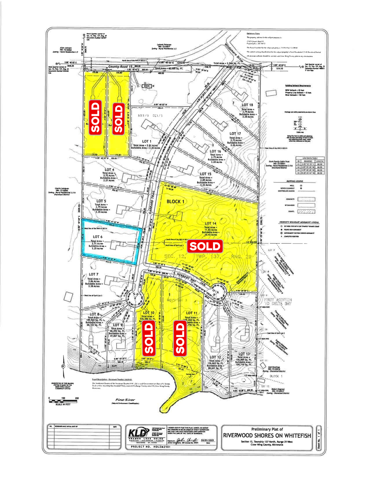 Lot Xx6 Wildamere Drive, Jenkins, MN 56474 - #1