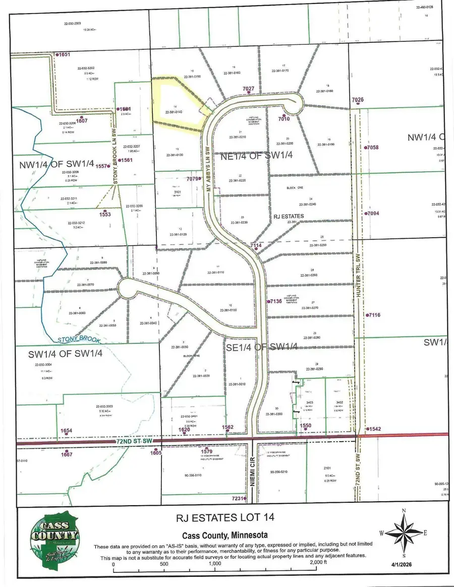 TBD Lot 14 My Abbys Way Lane Sw, Pequot Lakes, MN 56472 - #2