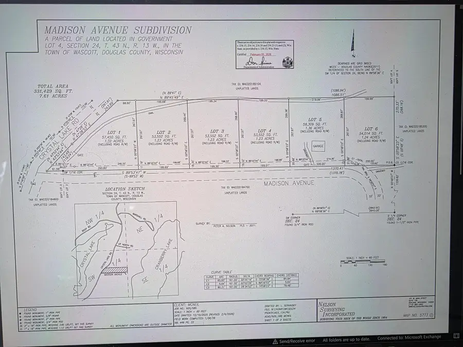 Lot 6 S Madison Avenue, Wascott, WI 54838 - #2