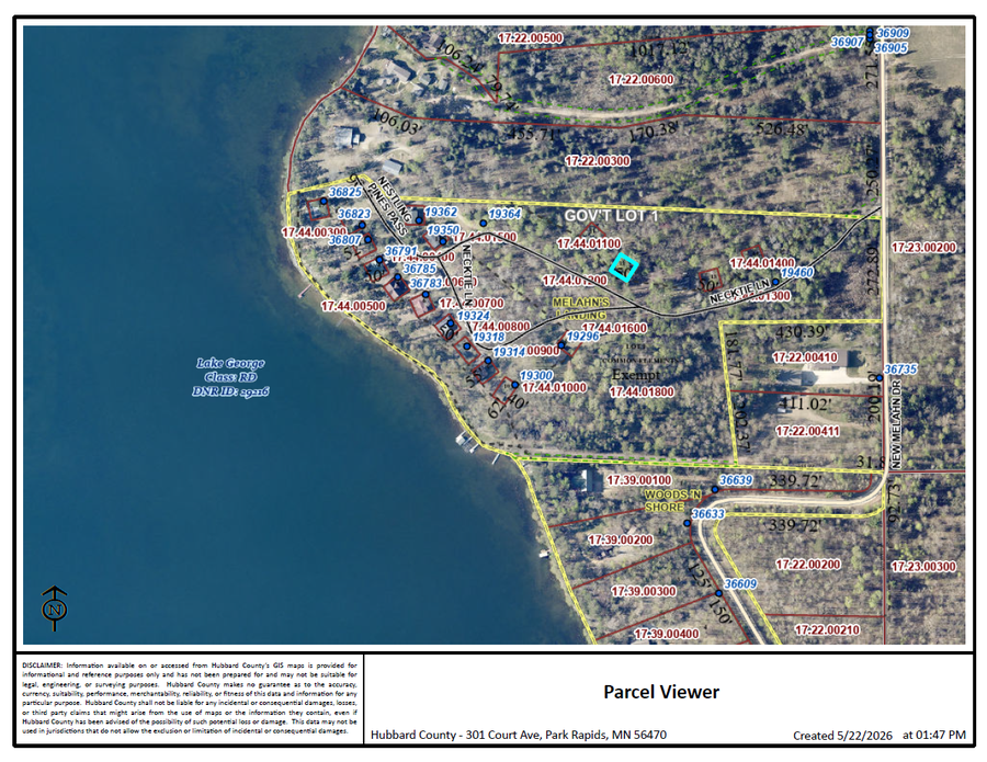 TBD Necktie Lane, Lake George, MN 56458 - #2