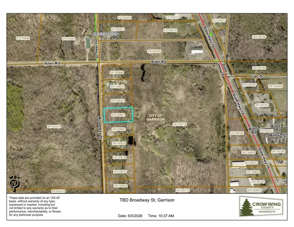 TBD Broadway St., Garrison, MN 56450