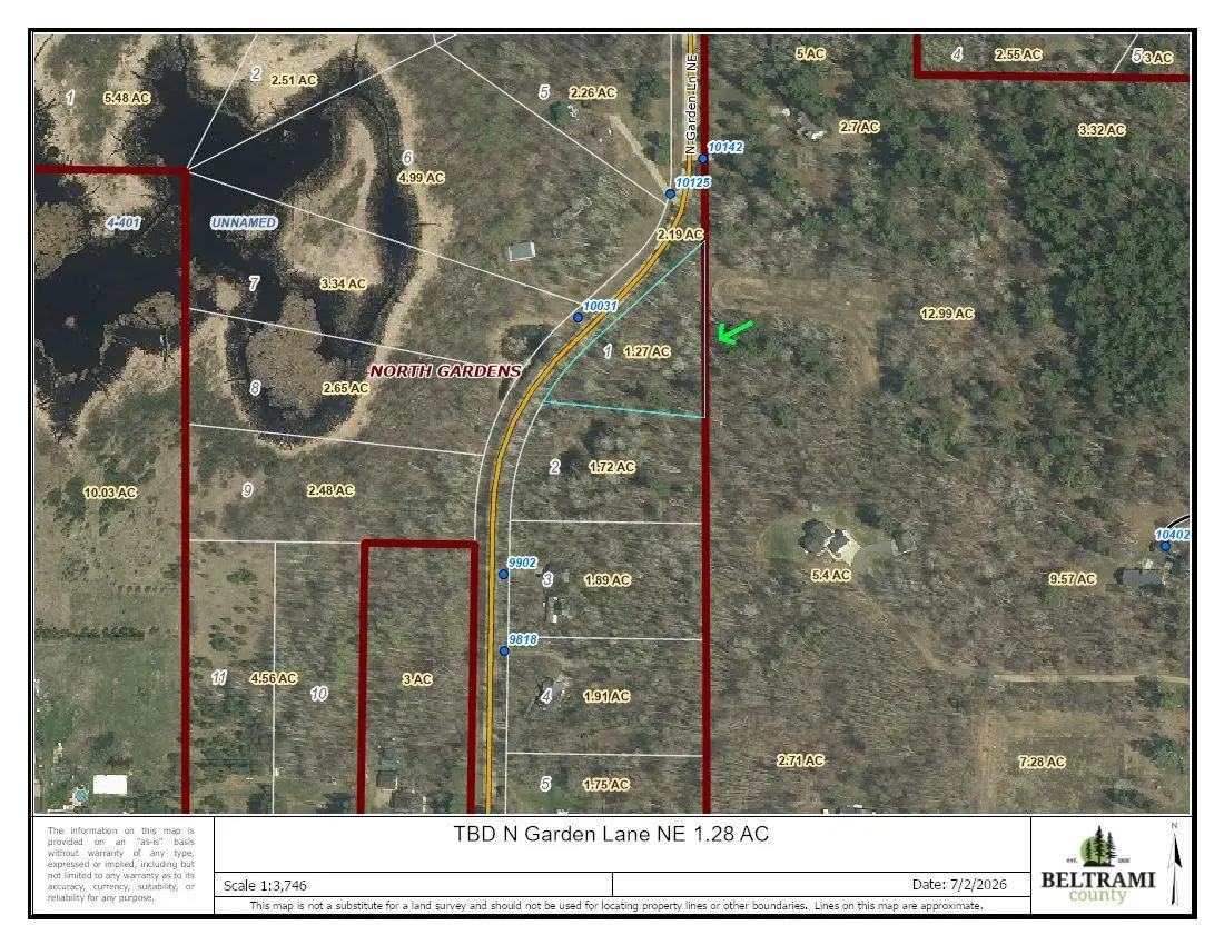 TBD 1.28ac N Garden Lane Ne, Bemidji, MN 56601 - #1