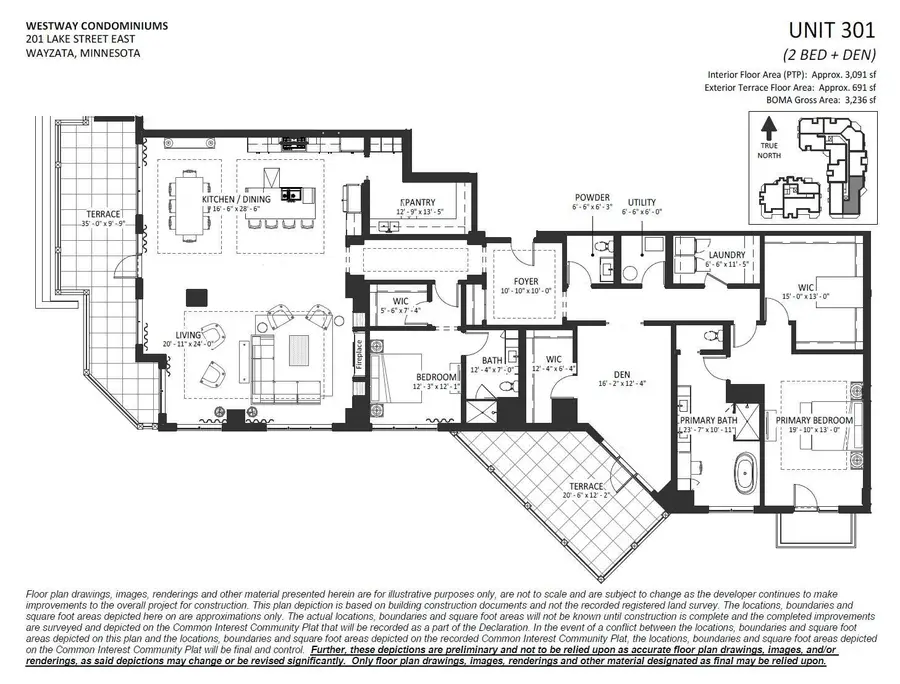 201 Lake Street E #301, Wayzata, MN 55391 - #3