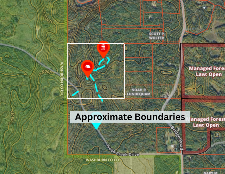 W9XXX Webb Lake Drive, Trego, WI 54888 - #2