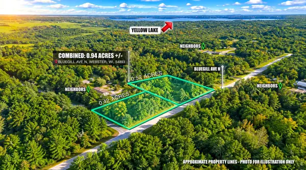 Lot 1 & 2 Bluegill Avenue N, Webster, WI 54893