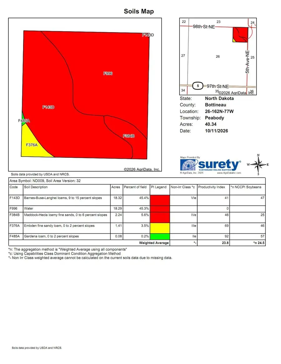 tbd 98 St Ne Lot 2, Bottineau, ND 58318 - #3