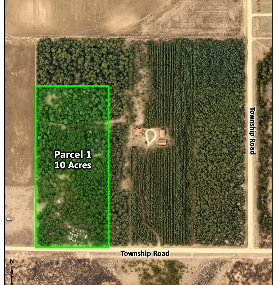 Parcel 1 (10 Acres) 148th Street, Staples, MN 56479 - #1